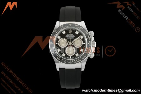 Rolex - Daytona 126519LN 40mm Gain Weight CER/WG/RU Blk/Silv/Dia ARF DD4131 | 롤렉스 - 데이토나 126519LN 40mm 게인 웨이트 CER/WG/RU 블랙/실버/직경 ARF DD4131