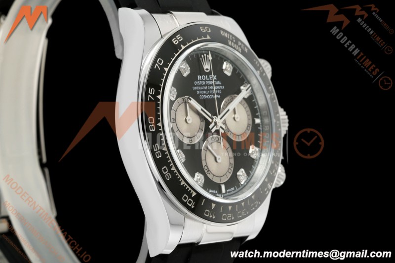 Rolex - Daytona 126519LN 40mm Gain Weight CER/WG/RU Blk/Silv/Dia ARF DD4131