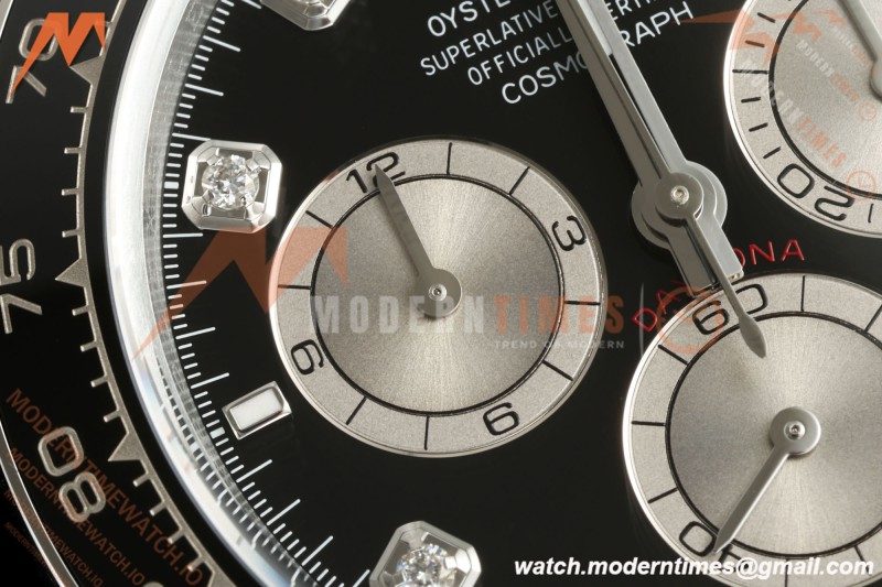 Rolex - Daytona 126519LN 40mm Gain Weight CER/WG/RU Blk/Silv/Dia ARF DD4131