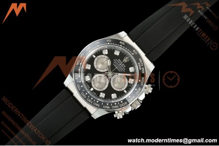 Rolex - Daytona 126519LN 40mm Gain Weight CER/WG/RU Blk/Silv/Dia ARF DD4131 | 롤렉스 - 데이토나 126519LN 40mm 게인 웨이트 CER/WG/RU 블랙/실버/직경 ARF DD4131