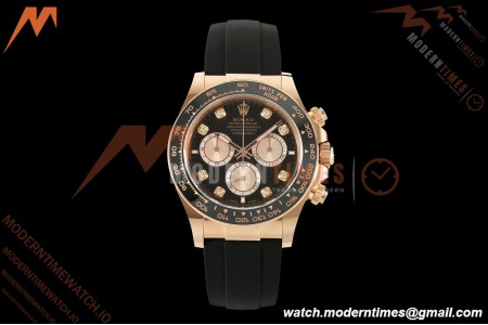 Rolex - Daytona 126515LN 40mm Gain Weight CER/RG/RU Blk/Gold/Dia ARF DD4131 | 롤렉스 - 데이토나 126515LN 40mm 게인 웨이트 CER/RG/RU 블랙/골드/직경 ARF DD4131