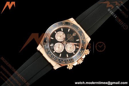 Rolex - Daytona 126515LN 40mm Gain Weight CER/RG/RU Blk/Gold/Stk ARF DD4131