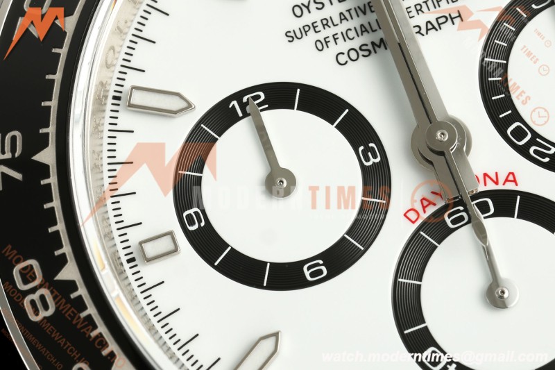 Rolex - Daytona 126500LN 40mm CER 904L SS/SS White ARF DD4131 | 롤렉스 - 데이토나 126500LN 40mm CER 904L SS/SS 화이트 ARF DD4131