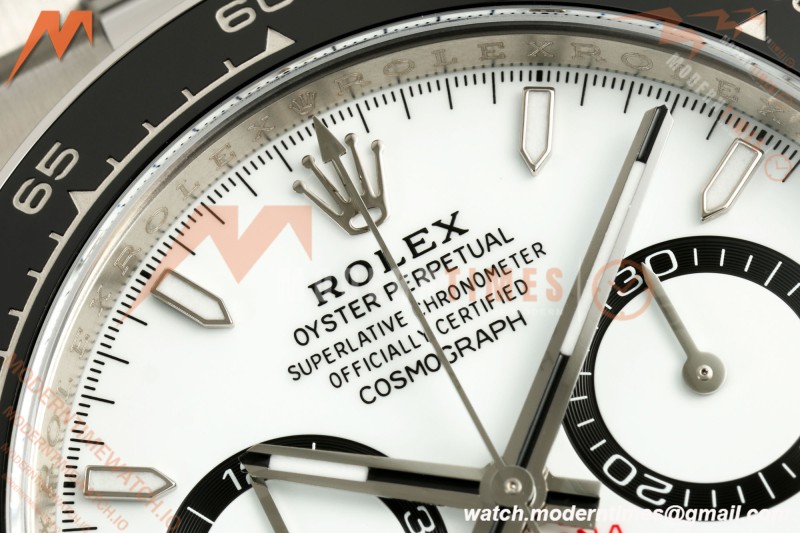 Rolex - Daytona 126500LN 40mm CER 904L SS/SS White ARF DD4131 | 롤렉스 - 데이토나 126500LN 40mm CER 904L SS/SS 화이트 ARF DD4131