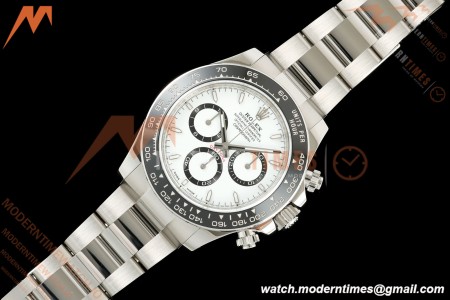 Rolex - Daytona 126500LN 40mm CER 904L SS/SS White ARF DD4131