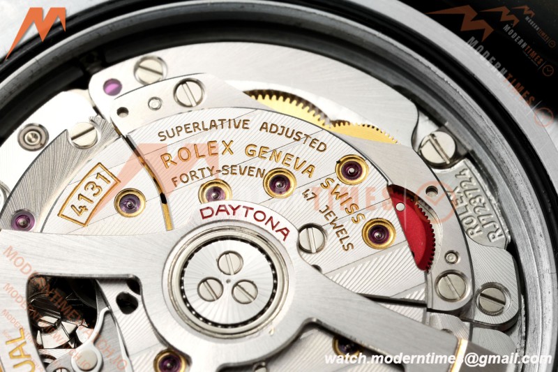 Rolex - Daytona 126519LN 40mm Gain Weight CER/WG/RU Grey/Blk/Stk Meteorite Dial UFO UF4131 Free Sprung | 롤렉스 - 데이토나 126519LN 40mm 게인 웨이트 CER/WG/RU 그레이/블랙/스틸 운석 다이얼 UFO UF4131 프리 스프링