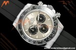 Rolex - Daytona 126519LN 40mm Gain Weight CER/WG/RU Grey/Blk/Stk Grey Dial UFO UF4131 Free Sprung