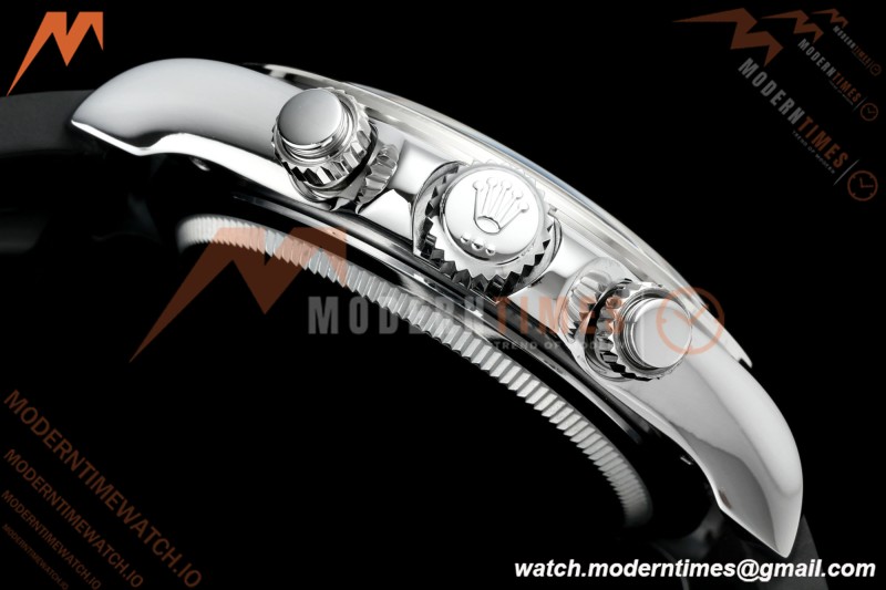 Rolex - Daytona 126519LN 40mm Gain Weight CER/WG/RU Grey/Blk/Stk Grey Dial UFO UF4131 Free Sprung
