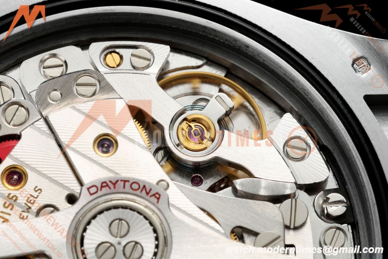 Rolex - Daytona 126519LN 40mm Gain Weight CER/WG/RU Grey/Blk/Stk Grey Dial UFO UF4131 Free Sprung