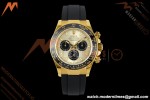 Rolex - Daytona 126518LN 40mm Gain Weight 904L Ceramic YG/RU Gold/Black UFO UF4131 Free Sprung | 롤렉스 - 데이토나 126518LN 40mm 게인 웨이트 904L 세라믹 YG/RU 골드/블랙 UFO UF4131 프리 스프링