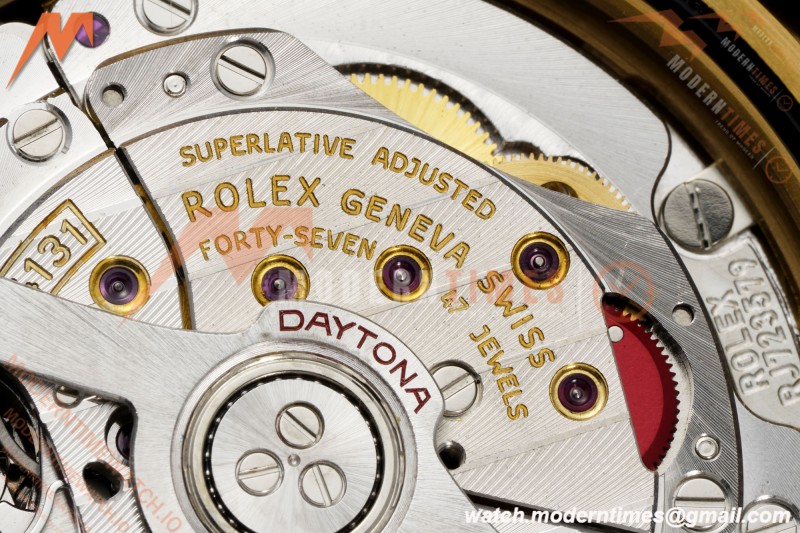 Rolex - Daytona 126518LN 40mm Gain Weight 904L Ceramic YG/RU Gold/Black UFO UF4131 Free Sprung | 롤렉스 - 데이토나 126518LN 40mm 게인 웨이트 904L 세라믹 YG/RU 골드/블랙 UFO UF4131 프리 스프링