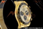 Rolex - Daytona 126518LN 40mm Gain Weight 904L Ceramic YG/RU Gold/Black UFO UF4131 Free Sprung | 롤렉스 - 데이토나 126518LN 40mm 게인 웨이트 904L 세라믹 YG/RU 골드/블랙 UFO UF4131 프리 스프링