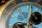 Rolex - Daytona 126518LN 40mm Gain Weight CER/YG/RU Blu/Blk Turquoise Dial UFO UF4131 Free Sprung