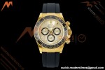 Rolex - Daytona 126518LN 40mm Gain Weight CER/YG/RU Gold Dial UFO UF4131 Free Sprung