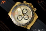 Rolex - Daytona 126518LN 40mm Gain Weight CER/YG/RU Gold Dial UFO UF4131 Free Sprung
