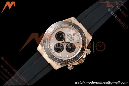 Rolex - Daytona 126515LN 40mm Gain Weight CER/RG/RU CHAMP/BLK/STK UFO UF4131 Free Sprung | 롤렉스 데이토나 126515LN 40mm 게인 웨이트 CER/RG/RU CHAMP/BLK/STK UFO UF4131 프리 스프링