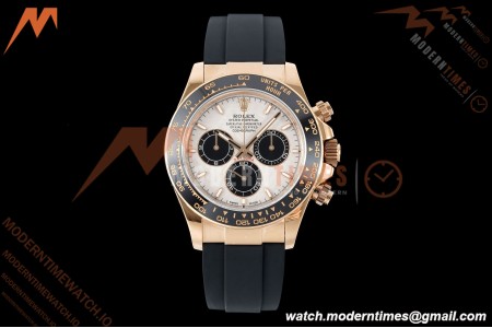Rolex - Daytona 126515LN 40mm Gain Weight CER/RG/RU GREY/BLK Meteorite Dial UFO UF4131 Free Sprung | 롤렉스 데이토나 126515LN 40mm 게인 웨이트 CER/RG/RU 그레이/블랙 운석 다이얼 UFO UF4131 프리 스프링