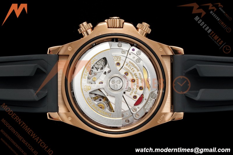 Rolex - Daytona 126515LN 40mm Gain Weight CER/RG/RU GREY/BLK Meteorite Dial UFO UF4131 Free Sprung