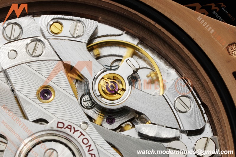 Rolex - Daytona 126515LN 40mm Gain Weight CER/RG/RU GREY/BLK Meteorite Dial UFO UF4131 Free Sprung