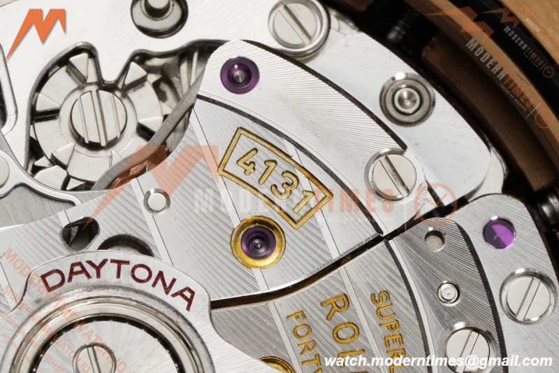Rolex - Daytona 126515LN 40mm Gain Weight CER/RG/RU GREY/BLK Meteorite Dial UFO UF4131 Free Sprung