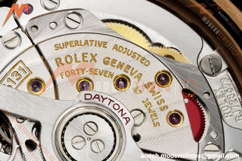 Rolex - Daytona 126515LN 40mm Gain Weight CER/RG/RU GREY/BLK Meteorite Dial UFO UF4131 Free Sprung
