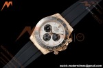 Rolex - Daytona 126515LN 40mm Gain Weight CER/RG/RU GREY/BLK Meteorite Dial UFO UF4131 Free Sprung