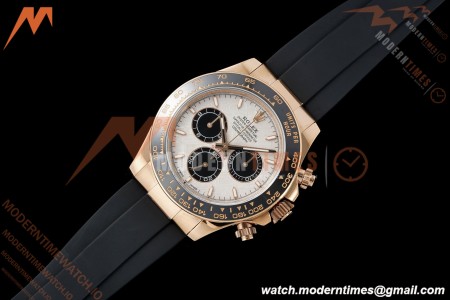 Rolex - Daytona 126515LN 40mm Gain Weight CER/RG/RU GREY/BLK Meteorite Dial UFO UF4131 Free Sprung
