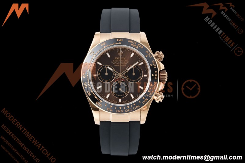 Rolex - Daytona 126515LN 40mm Gain Weight CER/RG/RU CHOCO/BLK/STK UFO UF4131 Free Sprung