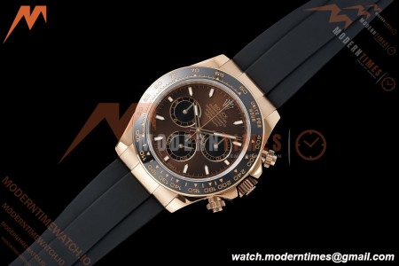 Rolex - Daytona 126515LN 40mm Gain Weight CER/RG/RU CHOCO/BLK/STK UFO UF4131 Free Sprung