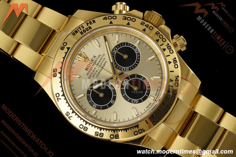 Rolex - Daytona 126508 40mm Gain Weight YG/YG Gold/Blk/Stk Clean Plus DD4131