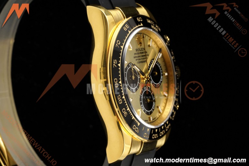 Rolex - Daytona 126518LN 40mm Gain Weight 904L Ceramic YG/RU Gold/Black Clean Plus DD4131 | 롤렉스 데이토나 126518LN 40mm 그레인 웨이트 904L 세라믹 옐로우 골드/루이비 골드/블랙 클린 플러스 DD4131