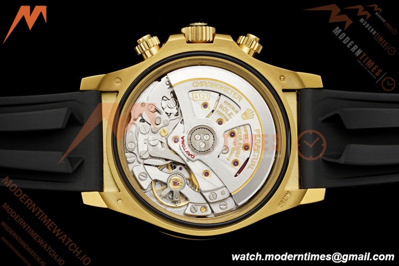Rolex - Daytona 126518LN 40mm Gain Weight 904L Ceramic YG/RU Gold/Black Clean Plus DD4131 | 롤렉스 데이토나 126518LN 40mm 그레인 웨이트 904L 세라믹 옐로우 골드/루이비 골드/블랙 클린 플러스 DD4131
