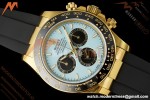 Rolex - Daytona 126518LN 40mm Gain Weight 904L Ceramic YG/RU Turquoise Dial Clean Plus DD4131