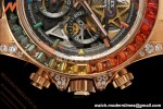 Rolex - Daytona Rainbow Blaken 116595 RBOW 40mm RG/RG Diamond Skeleton Sonic DD4130