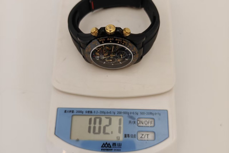 Rolex - Daytona Blaken 40mm Black PVD/RU Tiffany Blue Skeleton Sonic DD4130