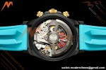 Rolex - Daytona Blaken 40mm Black PVD/RU Tiffany Blue Skeleton Sonic DD4130