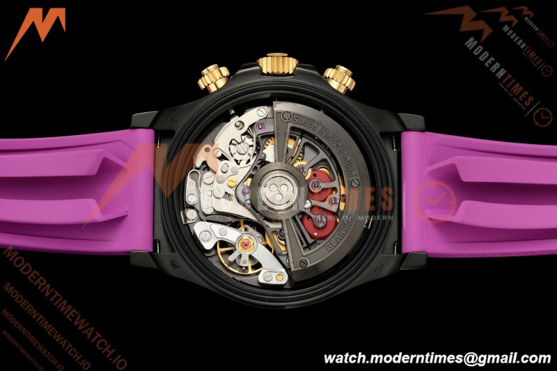 Rolex - Daytona Blaken 40mm Black PVD/RU Purple Skeleton Sonic DD4130