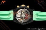 Rolex - Daytona Blaken 40mm Black PVD/RU Mint Green Skeleton Sonic DD4130