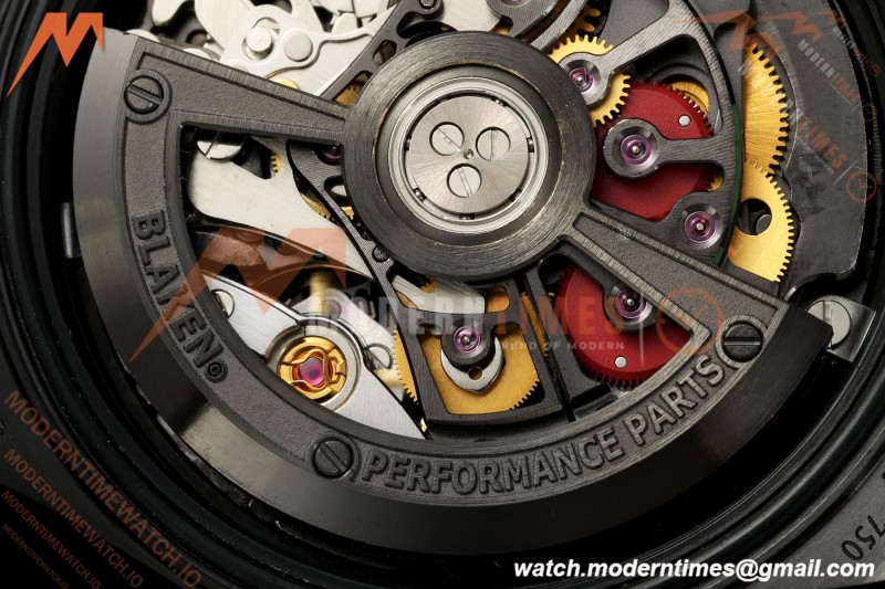 Rolex - Daytona Blaken 40mm Black PVD/RU Mint Green Skeleton Sonic DD4130