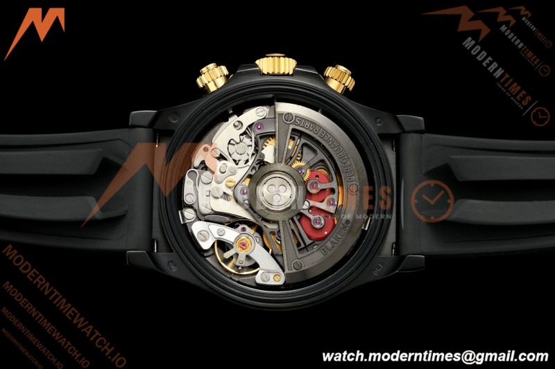 Rolex - Daytona Blaken 40mm Black PVD/RU Cronus Art Gold Skeleton Sonic DD4130 | 롤렉스 데이토나 블레이크 40mm 블랙 PVD/RU 크로너스 아트 골드 스켈레톤 소닉 DD4130
