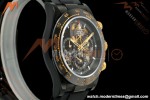 Rolex - Daytona Blaken 40mm Black PVD/RU Cronus Art Gold Skeleton Sonic DD4130 | 롤렉스 데이토나 블레이크 40mm 블랙 PVD/RU 크로너스 아트 골드 스켈레톤 소닉 DD4130