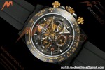 Rolex - Daytona Blaken 40mm Black PVD/RU Cronus Art Gold Skeleton Sonic DD4130 | 롤렉스 데이토나 블레이크 40mm 블랙 PVD/RU 크로너스 아트 골드 스켈레톤 소닉 DD4130