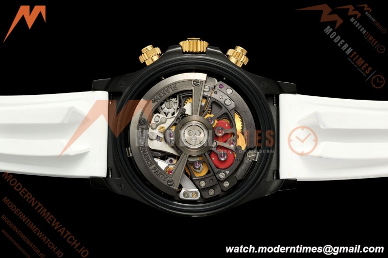 Rolex - Daytona Blaken 40mm NTPT PVD/RU White Skeleton Sonic DD4130