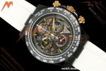 Rolex - Daytona Blaken 40mm NTPT PVD/RU White Skeleton Sonic DD4130