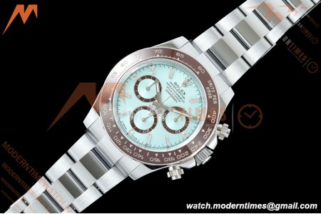Rolex - Daytona 126506 40mm Gain Weight Brn CER/SS I-Blu/Dia UFO UF4131 Free Sprung