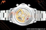 Rolex - Daytona 126506 40mm Gain Weight Brn CER/SS I-Blu/Dia UFO UF4131 Free Sprung | 롤렉스 데이토나 126506 40mm, 브라운 세라믹/스테인리스 스틸, 아이스 블루 다이얼/다이아몬드, UFO UF4131 무브먼트, 프리 스프링 밸런스 휠