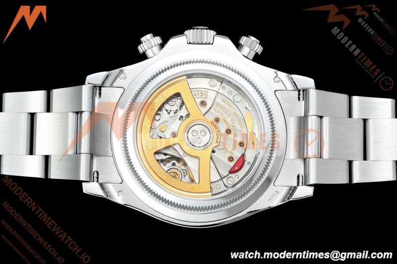 Rolex - Daytona 126506 40mm Gain Weight Brn CER/SS I-Blu/Dia UFO UF4131 Free Sprung | 롤렉스 데이토나 126506 40mm, 브라운 세라믹/스테인리스 스틸, 아이스 블루 다이얼/다이아몬드, UFO UF4131 무브먼트, 프리 스프링 밸런스 휠