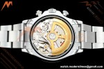 Rolex - Daytona 126506 40mm Gain Weight Brn CER/SS I-Blu/Dia UFO UF4131 Free Sprung | 롤렉스 데이토나 126506 40mm, 브라운 세라믹/스테인리스 스틸, 아이스 블루 다이얼/다이아몬드, UFO UF4131 무브먼트, 프리 스프링 밸런스 휠
