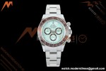 Rolex - Daytona 126506 40mm Gain Weight Brn CER/SS I-Blu/Stk UFO UF4131 Free Sprung | 롤렉스 데이토나 126506 40mm 중량 강화 버전 브라운 세라믹 / 스테인리스 스틸 아이스 블루 스틱 인덱스 다이얼 UFO UF4131 무브먼트 프리 스프렁 밸런스