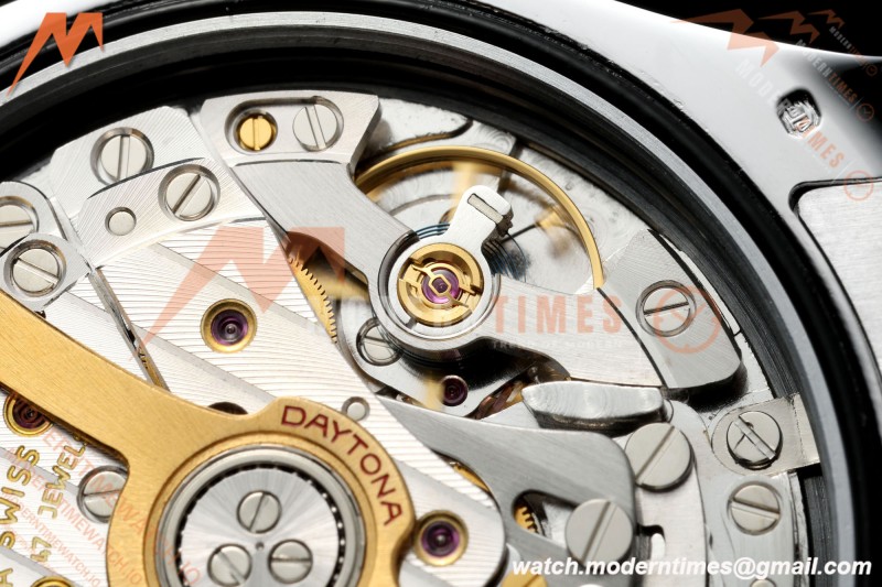 Rolex - Daytona 126506 40mm Gain Weight Brn CER/SS I-Blu/Stk UFO UF4131 Free Sprung | 롤렉스 데이토나 126506 40mm 중량 강화 버전 브라운 세라믹 / 스테인리스 스틸 아이스 블루 스틱 인덱스 다이얼 UFO UF4131 무브먼트 프리 스프렁 밸런스